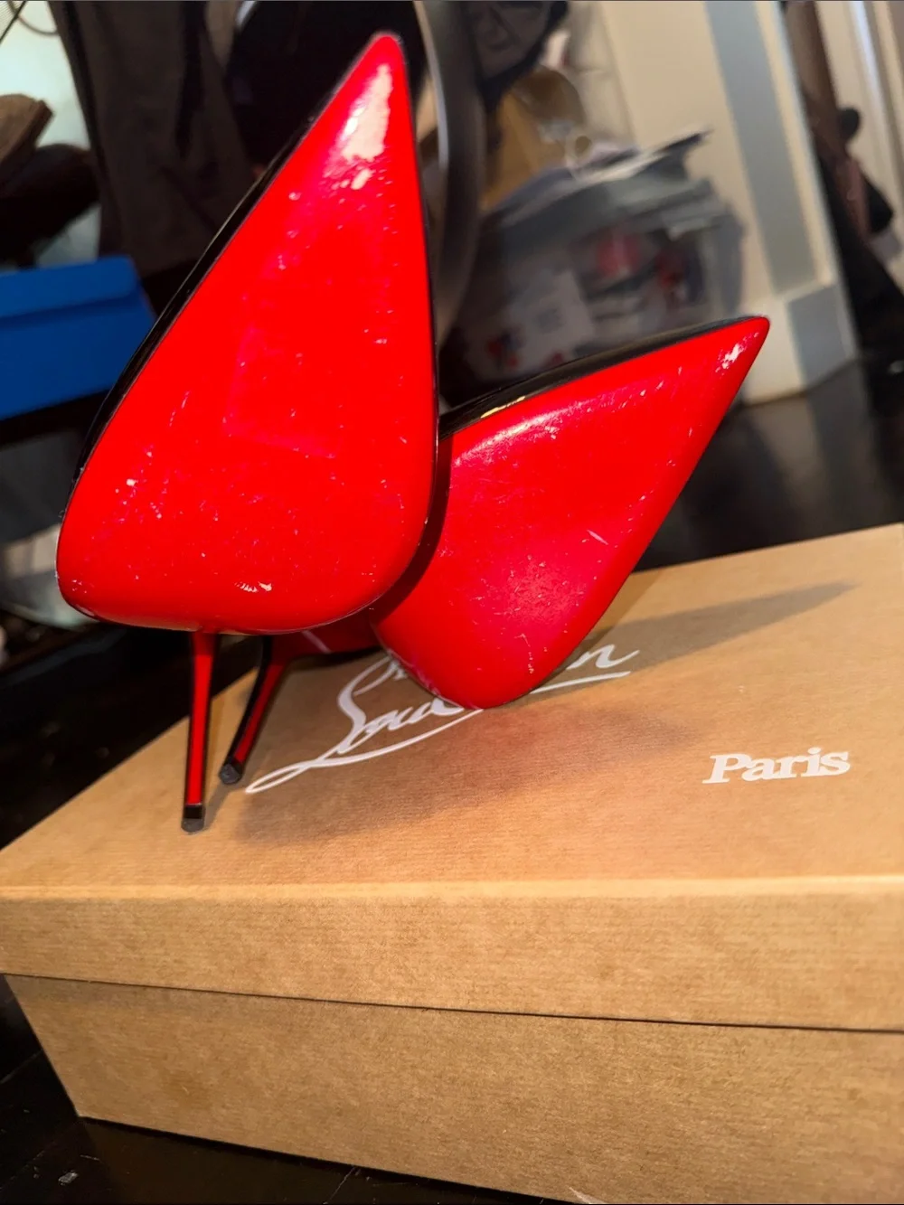 Christian Louboutin So Kate 120 Patent Black - Picture 5 of 9